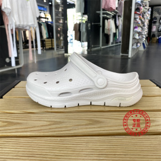 斯凯奇洞洞鞋女沙滩凉鞋休闲鞋111385-WHT-BLSH 111127-WHT-GRY