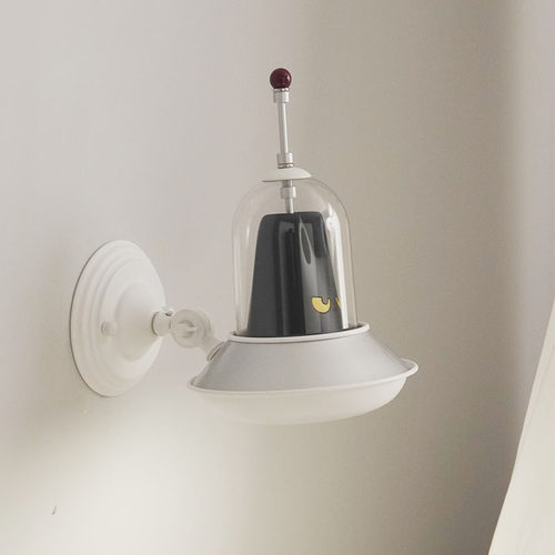 星月喵飞碟儿童房灯卧室灯壁灯