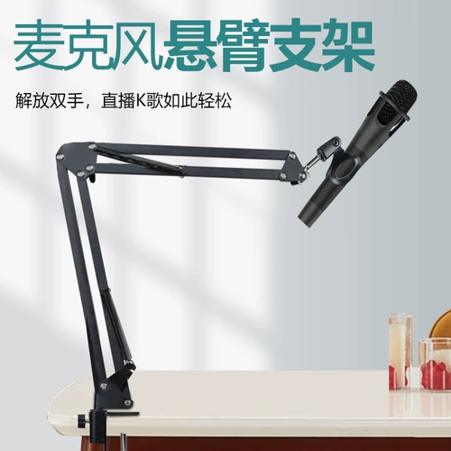 Микрофон, беспроводная универсальная металлическая трубка для кровати, фиксаторы в комплекте