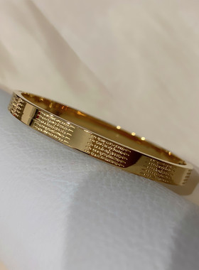 顶鼎泰牌泰国特色手工艺品 五条经文手镯可打开泰钢金色银色