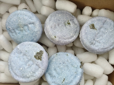 【店铺清仓】蓝海洋洗发皂两块 适合 细软油 蓬松非常绝