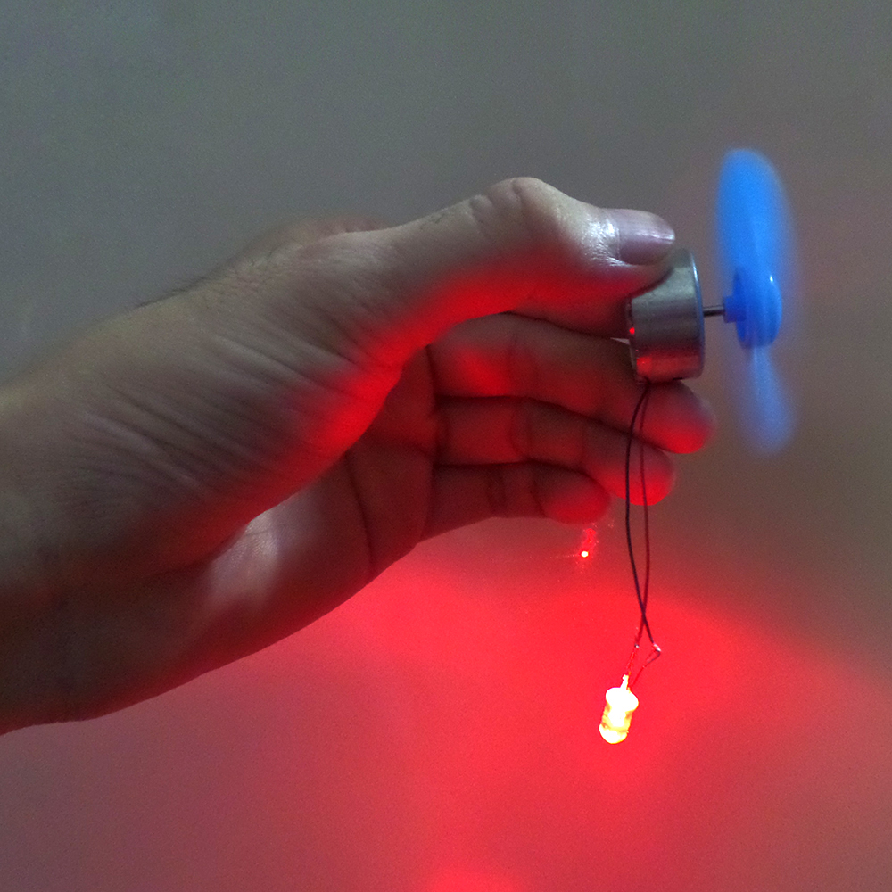 diy教学演示实验微型风力发电机