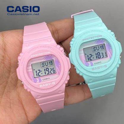 可爱女表卡西欧多功能电子学生表