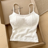 好爱 没踩雷 还遮副乳 自带胸垫炒鸡舒服 这个蕾丝吊带真 好穿