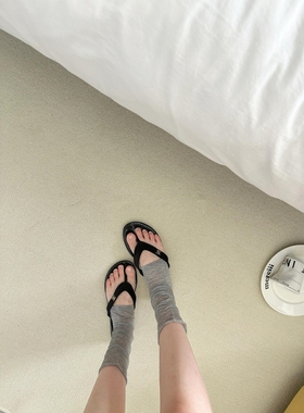 “跟着露思漂亮穿搭！”夏日新穿法~韩系大女主芭蕾透气堆堆袜！.