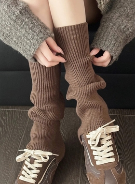 保暖+显瘦双buff！秋冬通勤百搭袜套好实穿~T型设计更修饰腿型！