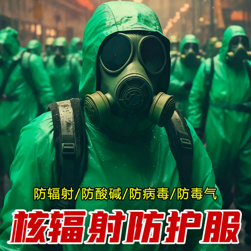 核辐射防护服应急储备物资
