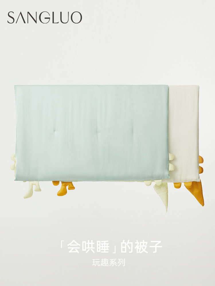 桑罗蚕丝被婴童儿童被空调被枕套
