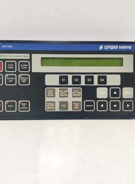 LYNGSO MARINE UMS 2000 住宿报警面板 UMS2000