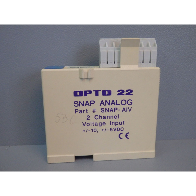 Snapaiv - Opto 22 - Snap Aiv / Mod. Snap Anal. 2 Channel Use