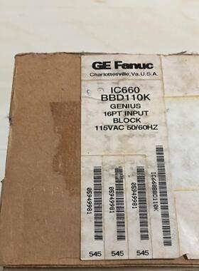 IC660BBD101 库存议价