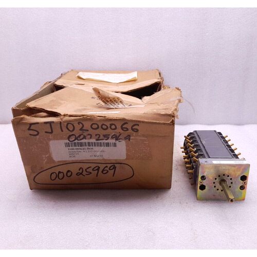 Interrupteur Rotatif Electroswitch W2 505A609G01 5100-0058-0