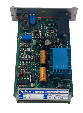 DYNISCO DSV-600 CONTROLLER MODULE 0-2V/0-10V/0-2V 1mV/V-4mV/
