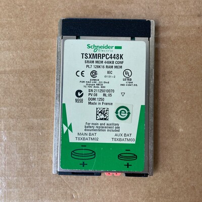Schneider Electric TSXMRPC448K SRAM MEM 448KB CONF PL7 128K1