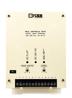 SICES 自动 SENTR 5 静态主控制单元 STR-2C