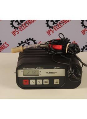WTW pH 196 MICROPROCESSOR (PH METER) - 6 months warranty