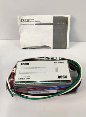 ASCO 400 系列浪涌保护装置 P/N TE04XCS10A CAT 425277YP10AWAJ1