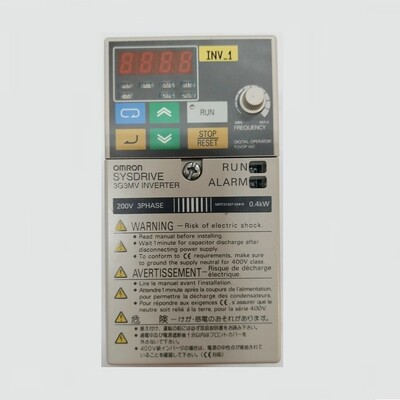 OMRON 3G3MVA2004  SYSDRIVE INVERTER 230 V 04 KW  3G3MV A200