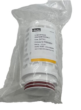 PARKER ZHFT/KC 0.2 MICRON HIGH FLOW TETPOR II FILTER NEW IN