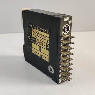 DEUTA WERKE BWA6OYN 输出继电器 1100385