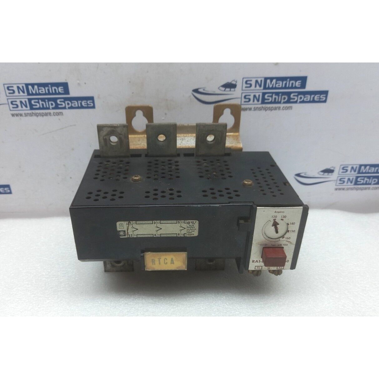 Telemecanique RA1-HA Thermal Overload Relay 120-160 Amperes