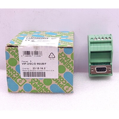 Módulo De Interfaz Phoenix Contact 2315162 VIP-2/SC/D 9SUB/