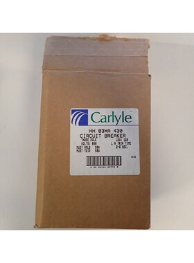CARLYLE HH 83XA 430 CIRCUIT BREAKER CARRIER 600V, 3 POLE, NE