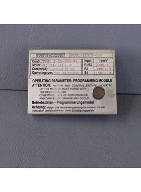 MOD11X315002 - INDRAMAT - MOD1/1X315-002/Module Personalisat