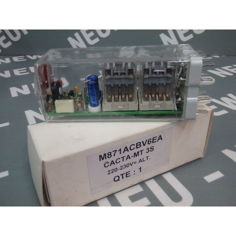 CACTA-MT-3S220-230V-ALT - MTI / M871ACBV6EA 3S 220-230V Rela