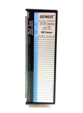 GE FANUC GENIUS BLOCK CAT NO. IC660BBD024 I/O BLOCK IC660EBD