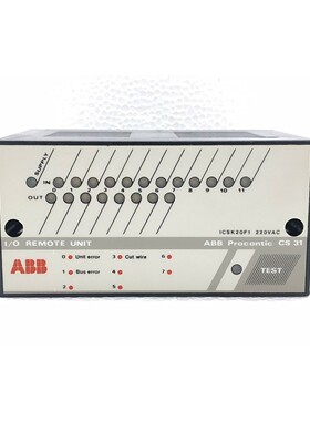 ABB PROCONTIC CS 31 ICSK20F1 I/O 遥控器 FPR3327101R0206-N 22