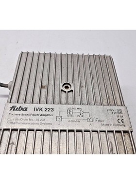 Fuba IVK 223 Power Amplifier 35 223 230VAC 4W