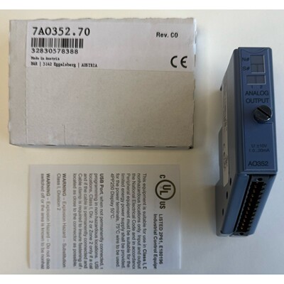 BR Analoges Ausgangsmodul  AO352  Rev C0  7AO35270  Neu in O