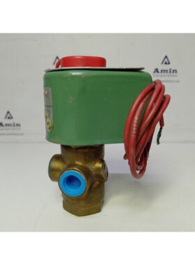 Vanne Soléno?de 3 Voies ASCO RED-HAT 8320B176 1/4'' - NEUVE