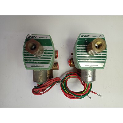 ASCO RED HAT 8345g001 120/60 110/50 FT 1/4'' 4-WAY SOLENOID