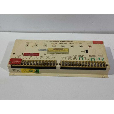 Woodward 8271-467/2301 Ladung Gemeinsame Nutzung & Drehzahlr