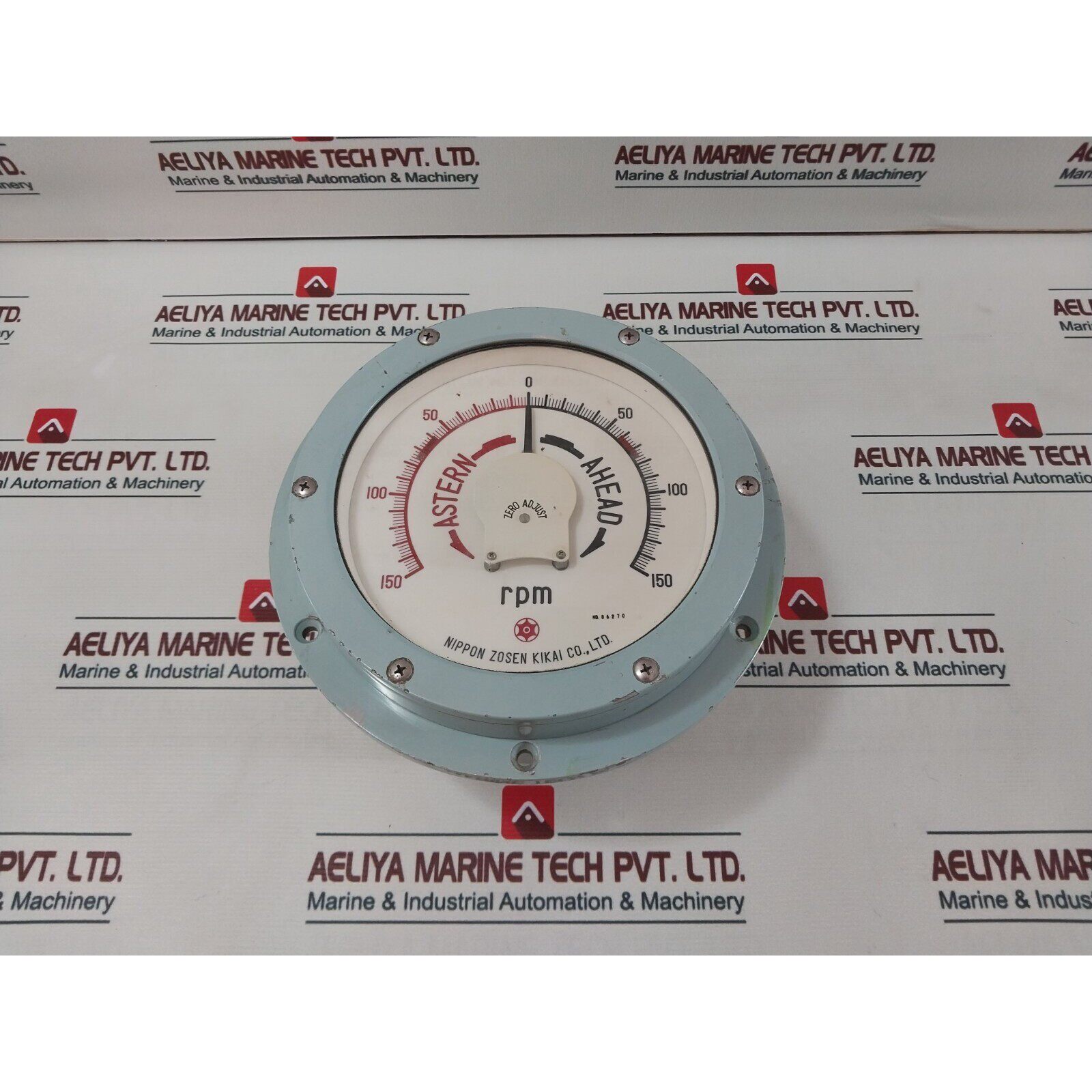 Nippon Zosen Kikai JIS-F-8521 Electric Propeller Shaft Revol