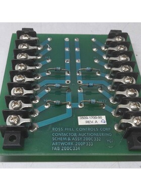 Ross Hill Controls Corp 0509-1700-00 Rev.A PCB / 0509170000