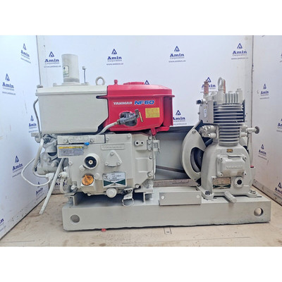 Yanmar Diesel Engine NF60 with KSC3N-V Emergency Air compres