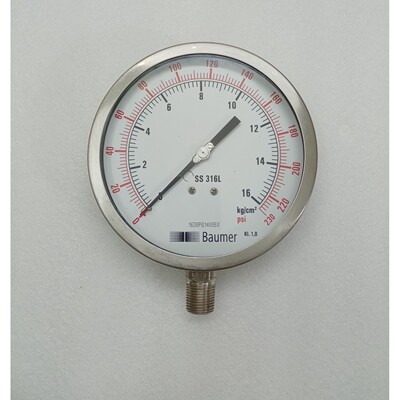 Baumer Manometro 0 A 230psi