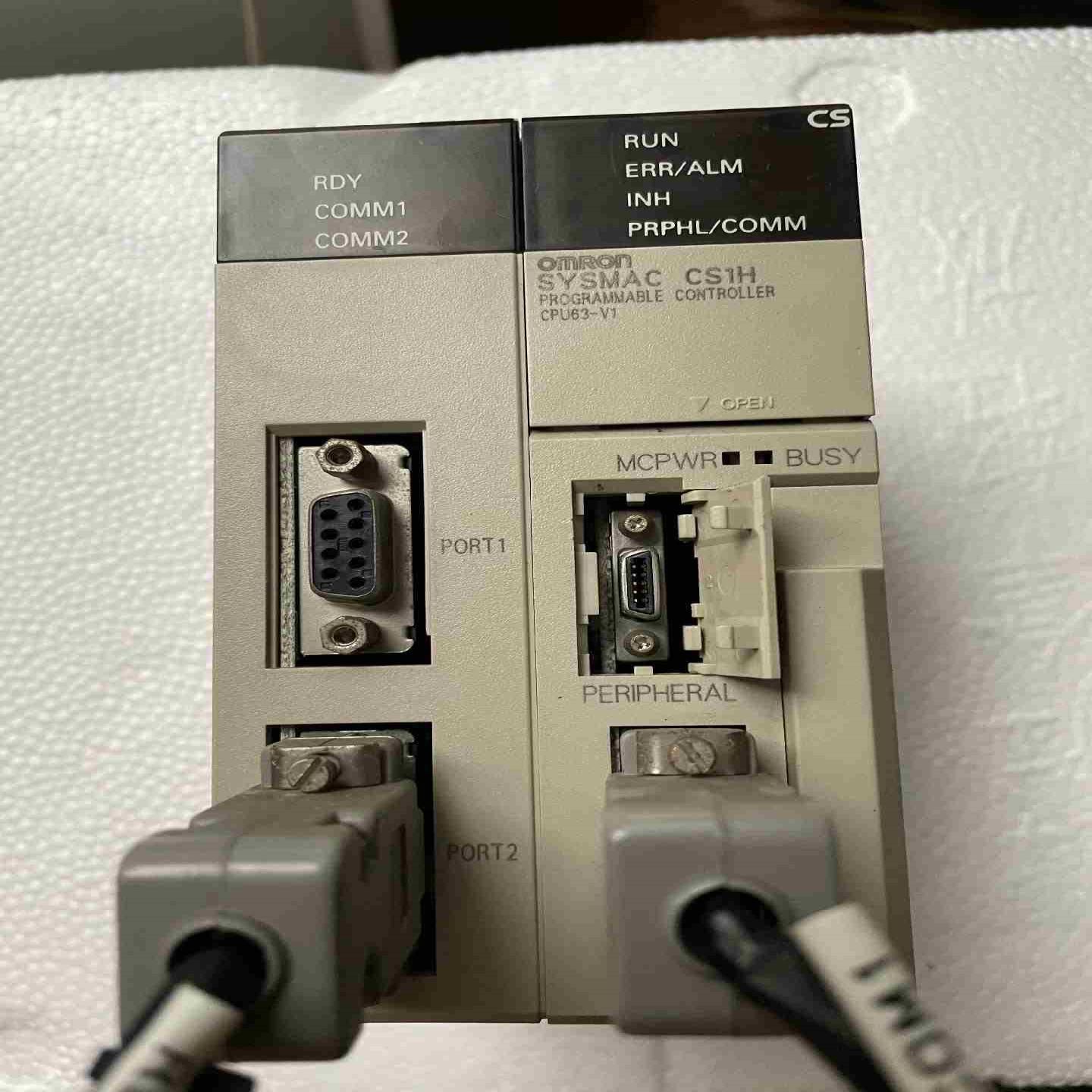 PLC的CPU模块型号CS1H-CPU63H版本4议价