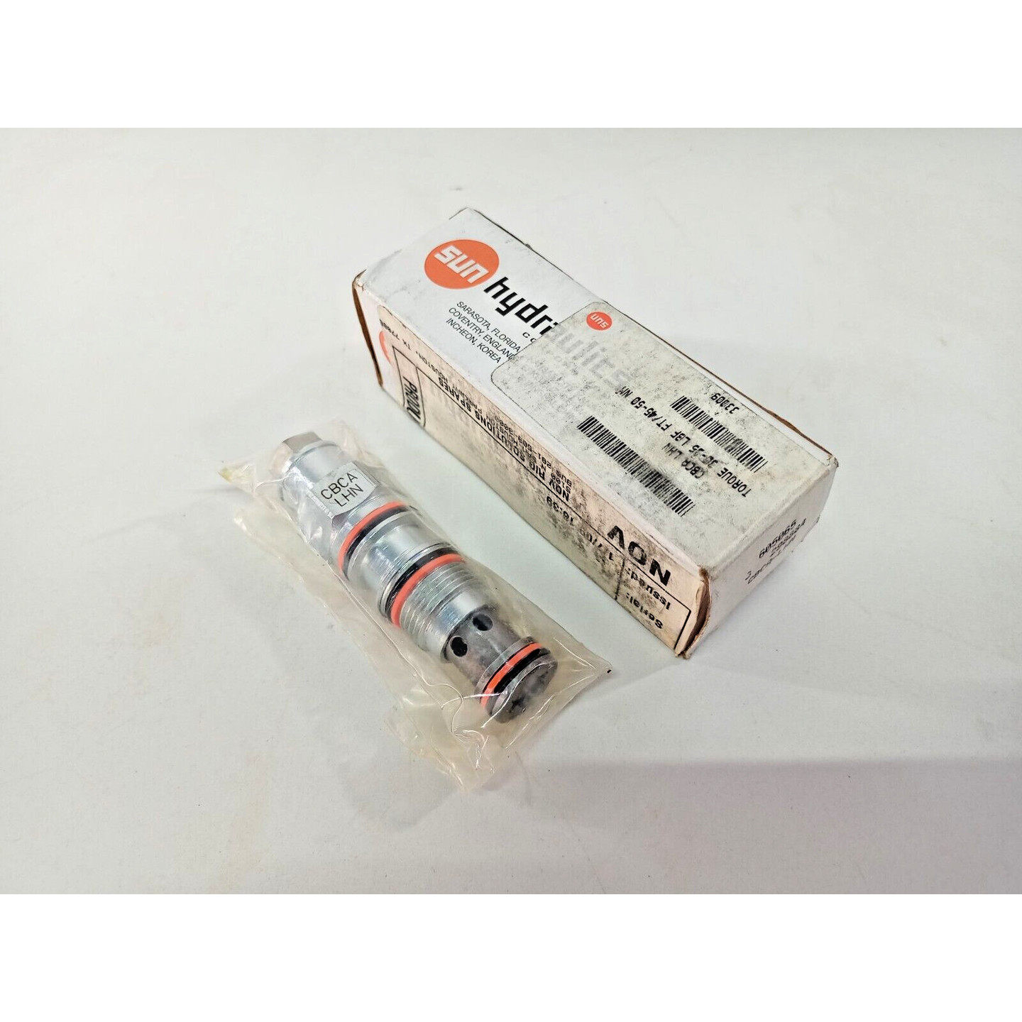 Sun hydraulics CBCALHN counterbalance valve - NEW