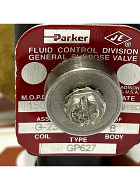Parker GP627 Allgemeine Zweck Ventil Flü?ig Kontrolle Divis