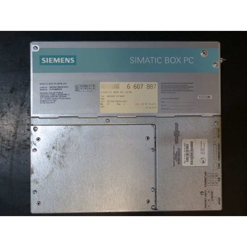 Siemens 6ES7647-6BH30-0AX0 Box PC 627B ohne HDD (!) SN:SVPW9
