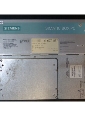 Siemens 6ES7647-6BH30-0AX0 Box PC 627B ohne HDD (!) SN:SVPW9