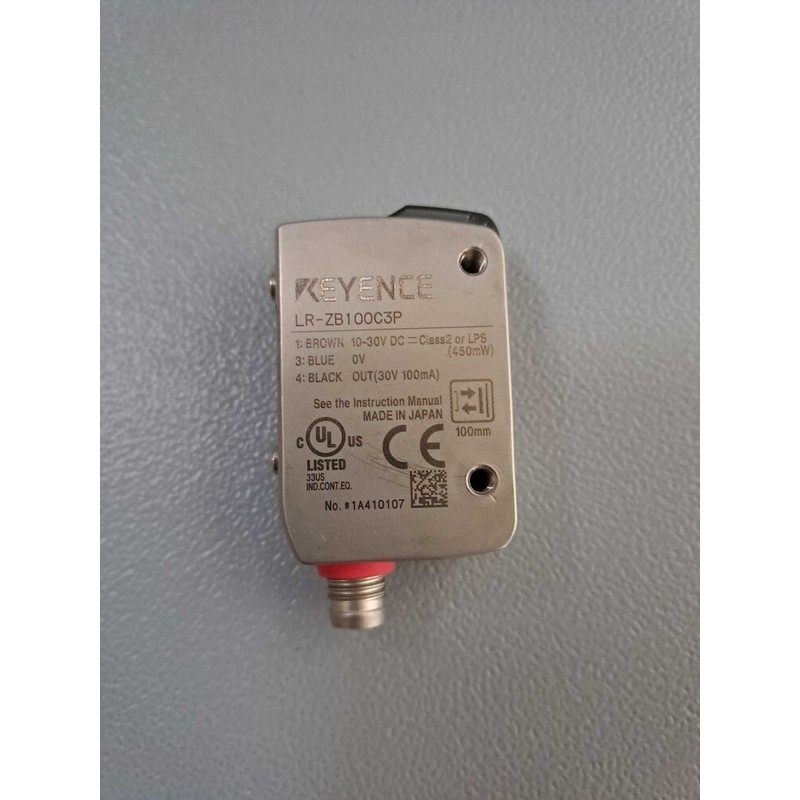 LRZB100C3P - KEYENCE - LRZB100C3P / Rechteckig Rechts Steckv
