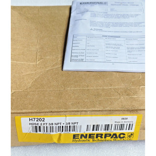 全新 ENERPAC H7202 软管 2 英尺 700BAR /10000 PSI 高压软管 批