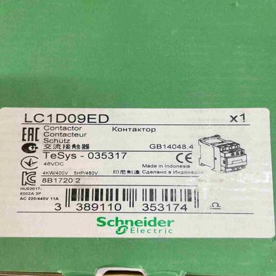 施耐德接触器 LC1D09ED 48VDC 议价
