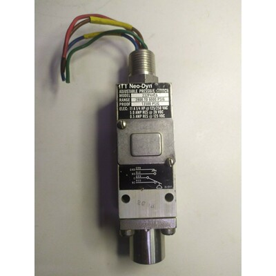 ITT NEO-DYN 232P44C6 Interrupteur De Pression Réglable 2800
