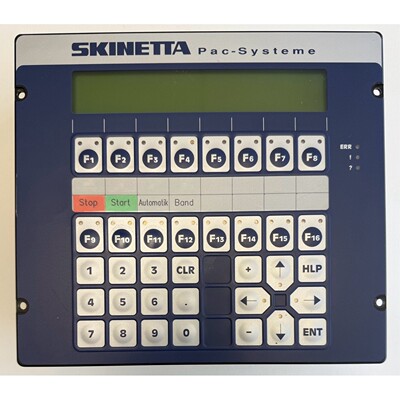 Skinetta PacSystems  Lauer Bedienkonsole  Operator Panel  PC